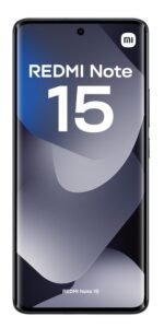 XIAOMI REDMI Note 15 - Smartphone de 8+256GB, Pantalla AMOLED FHD+ de 6,77", MediaTek Helio G100-Ultra, cámara de 108MP, batería de 6000 mAh, Cargador no Incluido, Negro (Versión ES) - Image 2