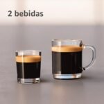 PHILIPS Serie 2200 Cafetera Espresso Automática - 2 Cafés, Pantalla Táctil, Espumador de Leche Clásico, Molinillo Cerámico, Negro Mate (EP2220/10) - Image 4