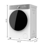 Cecotec Lavadora Secadora 8-5Kg Carga Frontal Bolero Wash&Dry 8580 Inverter A. 1400RPM, 16 Programas, Motor Inverter Plus, SteamMax, OnSmart, Fuzzy Logic, SpaCare y Detector de Carga - Image 2