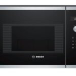 Bosch Serie 6 BEL524MS0 Integrado - Microondas (Integrado, Microondas con grill, 20 L, 800 W, Giratorio, Tocar, Negro, Acero inoxidable)