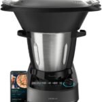 Cecotec Robot de Cocina Multifunción Mambo 11090. 1600 W, 37 Funciones, APP, Báscula y Jarra de 3,3 Litros de Acero inoxidable apta para Lavavajillas, Recetario y Accesorios