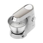 Kenwood Titanium Chef Baker KVC65.001WH - Robot de cocina con báscula integrada (1200 W, incluye 3 utensilios de pastelería, espátula y protector contra salpicaduras), color blanco - Image 4
