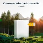 Cecotec Small Fridge 90L Mini Refrigerator with 1 Door Bolero CoolMarket TT 90 White E. Countertop Refrigerator, 83cm Height and 47cm Width, Low Energy Consumption, Adjustable Temperature, White - Image 5