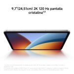 XIAOMI REDMI Pad 2 Tablet de 9,7” 4+64 GB Plata batería de 7600 mAh - Image 7