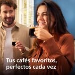 PHILIPS Serie 2200 Cafetera Espresso Automática - 2 Cafés, Pantalla Táctil, Espumador de Leche Clásico, Molinillo Cerámico, Negro Mate (EP2220/10) - Image 2