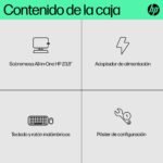 HP All-in-One 24-cr0117ns - Ordenador de sobremesa 23,8" Full HD con cámara, Teclado y ratón inalámbricos (Intel Core i5-1335U, 16GB RAM, 512GB SSD, Windows 11 Home) Blanco - Image 7