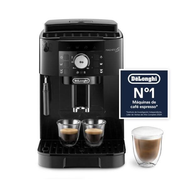 De'Longhi Magnifica S - Cafetera Superautomática 2 Bebidas Negro