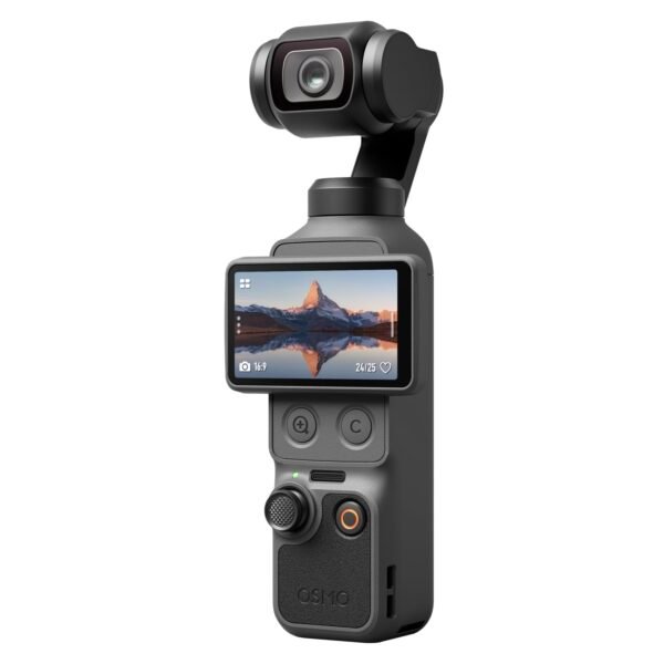 DJI Pack Esencial Osmo Pocket 4, cámara vlog de Bolsillo con estabilizador