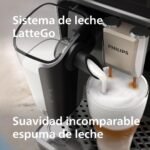 PHILIPS 5500 Cafetera Superautomática LatteGo, 20 bebidas, Negro - Image 5