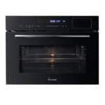 KKT KOLBE Horno encastrable 5 en 1 60 cm con microondas, AirFry, grill y vapor | 50 L | función pizza, convección, aire caliente | timer automático, display LED | EBMS4503S2