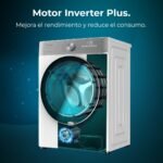 Cecotec Lavadora Secadora 8-5Kg Carga Frontal Bolero Wash&Dry 8580 Inverter A. 1400RPM, 16 Programas, Motor Inverter Plus, SteamMax, OnSmart, Fuzzy Logic, SpaCare y Detector de Carga - Image 4