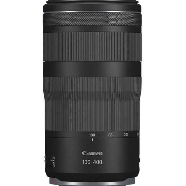 Canon Objetivo RF 100-400mm F5.6-8 IS USM - Lente Teleobjetivo Estabilizador Óptico de 5,5 Pasos para Deporte y Naturaleza | Compatible Sistema EOS R