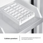 Corbero - Frigorífico Americano | CFSBSH735XWD | 439L | 177x91x59 | No Frost | Motor Inverter Silencioso | Dispensador de Agua y Twist Ice Maker | Inox - Image 8