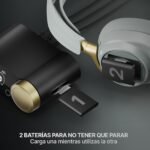 SteelSeries Arctis Nova Elite - Cascos Gaming Inalámbricos - 96kHz/24bits - Fibra de Carbono - CCR - Supresión de Ruido con IA - App - 2,4GHz + BT - Multifuente - OmniPlay PC+PlayStation+Xbox - Image 5