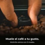 Cecotec Cafetera Superautomática Cremmaet Latte Touch. 19Bares, Thermoblock, 12 Bebidas, 4 Perfiles, Agua 1.1L y 400ml Leche, Pantalla TFT, Molinillo Cónico, Limpieza Automática, Altura Regulable - Image 8