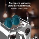 Cecotec Cafetera Express Barista Baristeo Intima, Cafetera Espresso Barista Profesional, Sistema de Pre-Infusión, Bomba de 15 Bares, Fácil Llenado, Depósito de 1,7L y Bandeja Calienta Tazas - Image 11