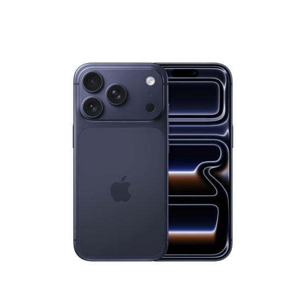 Apple iPhone 17 Pro de 256 GB: Pantalla de 6,3 Pulgadas con Promotion hasta 120 Hz, Chip A19 Pro, autonomía revolucionaria, Sistema de cámaras Pro Fusion con cámara Frontal Center Stage; Azul Intenso