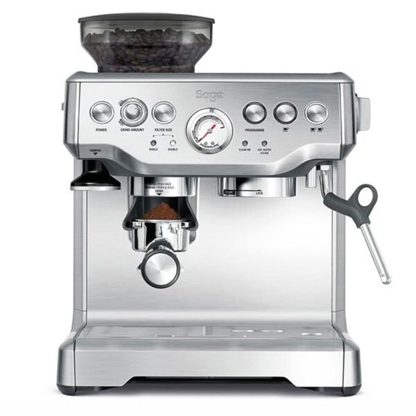 Sage Barista Express, Cafetera con Molinillo, Acero Inoxidable Cepillado
