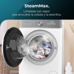 Cecotec Lavadora Secadora 8-5Kg Carga Frontal Bolero Wash&Dry 8580 Inverter A. 1400RPM, 16 Programas, Motor Inverter Plus, SteamMax, OnSmart, Fuzzy Logic, SpaCare y Detector de Carga - Image 9