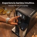 Cecotec Cafetera Superautomática Cremmaet Latte Touch. 19Bares, Thermoblock, 12 Bebidas, 4 Perfiles, Agua 1.1L y 400ml Leche, Pantalla TFT, Molinillo Cónico, Limpieza Automática, Altura Regulable - Image 7
