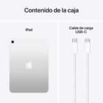 Apple iPad de 11 Pulgadas: Chip A16, Modelo de 11 Pulgadas, Pantalla Liquid Retina, 128 GB, Wi Fi 6, cámaras Frontal y Trasera de 12 Mpx, Touch ID, autonomía para un día Entero – Plata - Image 6