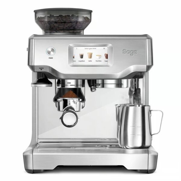 Sage Barista Touch, Cafetera con Pantalla, Acero Inoxidable Cepillado