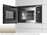Bosch Serie 6 BEL524MS0 Integrado - Microondas (Integrado, Microondas con grill, 20 L, 800 W, Giratorio, Tocar, Negro, Acero inoxidable) - Image 5