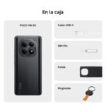 XIAOMI POCO M8 5G Smartphone de 8+512GB Negro Pantalla de 6,77" 120Hz - Image 4