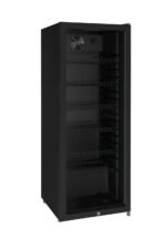 METRO Professional Frigorífico para Bebidas GSC4240B, Nevera Vertical con Puerta de Cristal, 54 x 54.5 x 139.5 cm, Iluminación Led, 6 Estantes Ajustables, con Cerradura, 4-18 °C (237 L, Negro) - Image 4