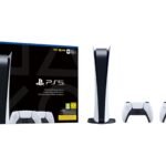 Playstation 5 Digital Consola + 2 Mandos Inalámbrico Dualsense blanco