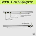 HP 15-fc0240ns - Ordenador portátil de 15.6" FHD (AMD Ryzen 7-7730U, 32 GB RAM, 1TB SSD, AMD Radeon Graphics, Sin Sistema operativo) Plata - Teclado QWERTY Español - Image 4
