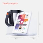 Taurus Mycook Next - Robot de Cocina con wifi, pantalla XXL, cocina por voz, inducción, cocción lenta o alta temperatura, sous-vide, 30 funciones, 2000W, jarra 3.75L, app mycook + accesorios - Image 3