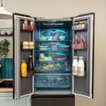 Cecotec Frigorífico Combi No Frost Inox Puerta Francesa 4 Puertas Oscuro Bolero CoolMarket Combi F2D 400 Dark E. Frigorífico 4 Puertas oscuro, 400L, NoFrost, Motor Inverter y funciones Fast Cooling - Image 7