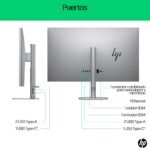 HP OmniStudio X All-in-One 32" 4K UHD (Procesador Intel Core Ultra 7 258V con IA, 32GB RAM, 1TB SSD, Gráficos Intel ARC, Windows 11 Home) Teclado QWERTY Español - Silver - Image 3