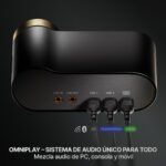 SteelSeries Arctis Nova Elite - Cascos Gaming Inalámbricos - 96kHz/24bits - Fibra de Carbono - CCR - Supresión de Ruido con IA - App - 2,4GHz + BT - Multifuente - OmniPlay PC+PlayStation+Xbox - Image 4