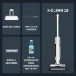 Rowenta X-Clean 12, Aspiradora Fregona Eléctrica Sin Cable, Blanco - Image 7