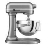 KitchenAid Batidora Amasadora Bowl-Lift 5.2L Heavy Duty, Cuerpo y Engranajes Metálicos, 11 Velocidades, Flex Edge, 67 Puntos de Contacto, Contour Silver - Image 7