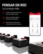 Nexaro – Robot Aspirador NR 1500 para Limpieza de Suelos – Vacuum Cleaner con Licencia HUB 36 Meses, Certificado TÜV y Filtro HEPA – para 400m² y 250 min de autonomía – Ideal para Uso Comercial - Image 6