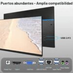 SUKOTOP 23,8 Pulgadas Ordenador Todo-en-Uno Pantalla táctil Procesador de núcleo Core i7 4 con pc Todo en uno 16GB de Ram 512GB SSD WiFi 6 y Bluetooth 5.3 para Oficina y educación - Image 8