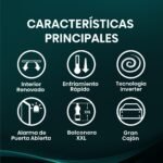 Hisense RS3P558NEIE - Frigorífico Americano Side By Side, 544L, 178.6cm, Interior Renovado, Enfriamiento Rápido, Tecnología Inverter, Alarma de Puerta Abierta, Balconera XXL, Gran Cajón - Image 3
