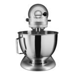 KitchenAid Classic Batidora Amasadora 4.3L, 10 Velocidades con Arranque Suave, Pala, Gancho y Varilla, Acción Planetaria, 59 Puntos de Contacto, Contour Silver - Image 3