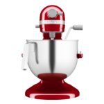 KitchenAid Batidora Amasadora Heavy Duty 6.6L, Engranajes Todo Metal, 11 Velocidades, Arranque Suave, Corte por Sobrecalentamiento, Bol 3 Puntos, Rojo Empire - Image 9