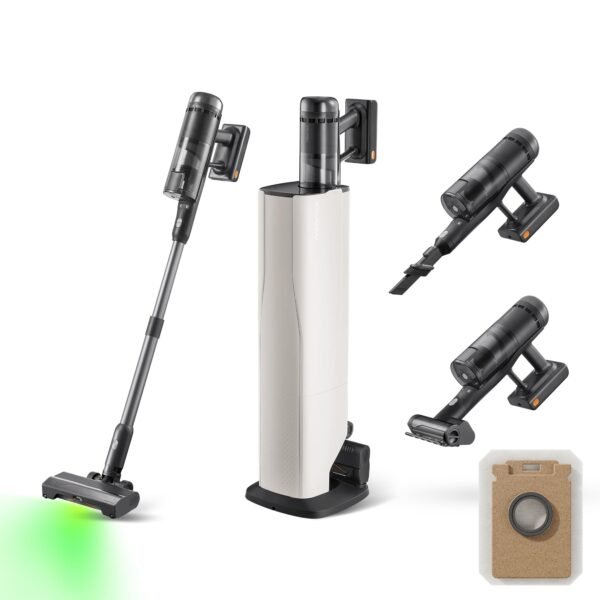 roborock H60 Hub Ultra Aspiradora sin Cable con Base de Vaciado Automático