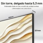 SUKOTOP 23,8 Pulgadas Ordenador Todo-en-Uno Pantalla táctil Procesador de núcleo Core i7 4 con pc Todo en uno 16GB de Ram 512GB SSD WiFi 6 y Bluetooth 5.3 para Oficina y educación - Image 4