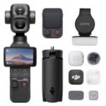 DJI Pack para Vlogs Osmo Pocket 4P, cámara Dos Objetivos, Tomas de Cine 4K
