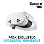 Meta Quest 3S 128 GB | Realidad Virtual sin Cables — Pack Gorilla Tag Cardboard Monkenaut — Exclusivo de Amazon