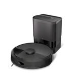 iRobot Roomba 105 Combo y Base AutoEmpty con autovaciado de 75 días, Aspirador y friegasuelos, Clearview LiDAR, 7000Pa,120 mins, SmartScrub, Evita obstáculos,Recarga y reanuda,App, 3 Modos Limpieza_N