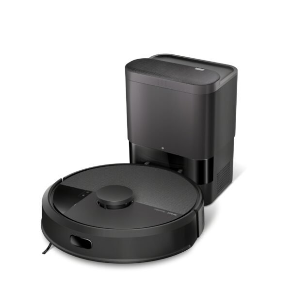 iRobot Roomba 105 Combo y Base AutoEmpty con autovaciado de 75 días, Aspirador y friegasuelos, Clearview LiDAR, 7000Pa,120 mins, SmartScrub, Evita obstáculos,Recarga y reanuda,App, 3 Modos Limpieza_N