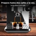 Cecotec Cafetera Express Barista Baristeo Intima, Cafetera Espresso Barista Profesional, Sistema de Pre-Infusión, Bomba de 15 Bares, Fácil Llenado, Depósito de 1,7L y Bandeja Calienta Tazas - Image 10