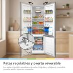 Comfee' 262L Refrigerador Combinado, Low Frost, Acero Inoxidable - Image 6